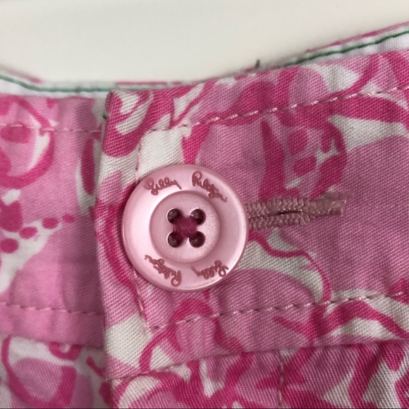 Lilly Pulitzer Floral Buttercup Shorts - Picture 3 of 6